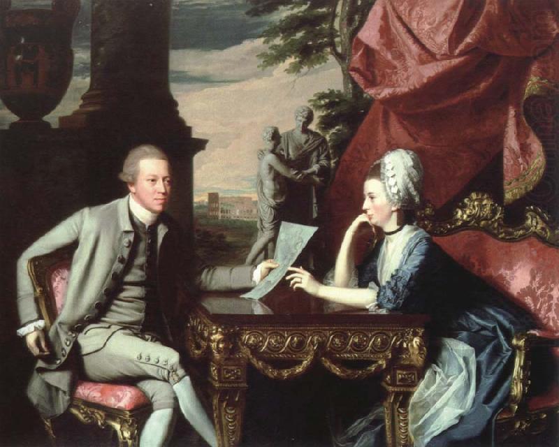 John Singleton Copley mr.and mrs.ralph lzard(alice delancey) china oil painting image